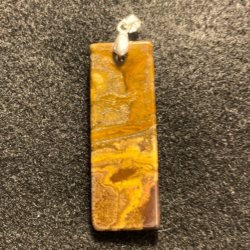 🌅Natural Scenic Dendritic Jasper Pendant.